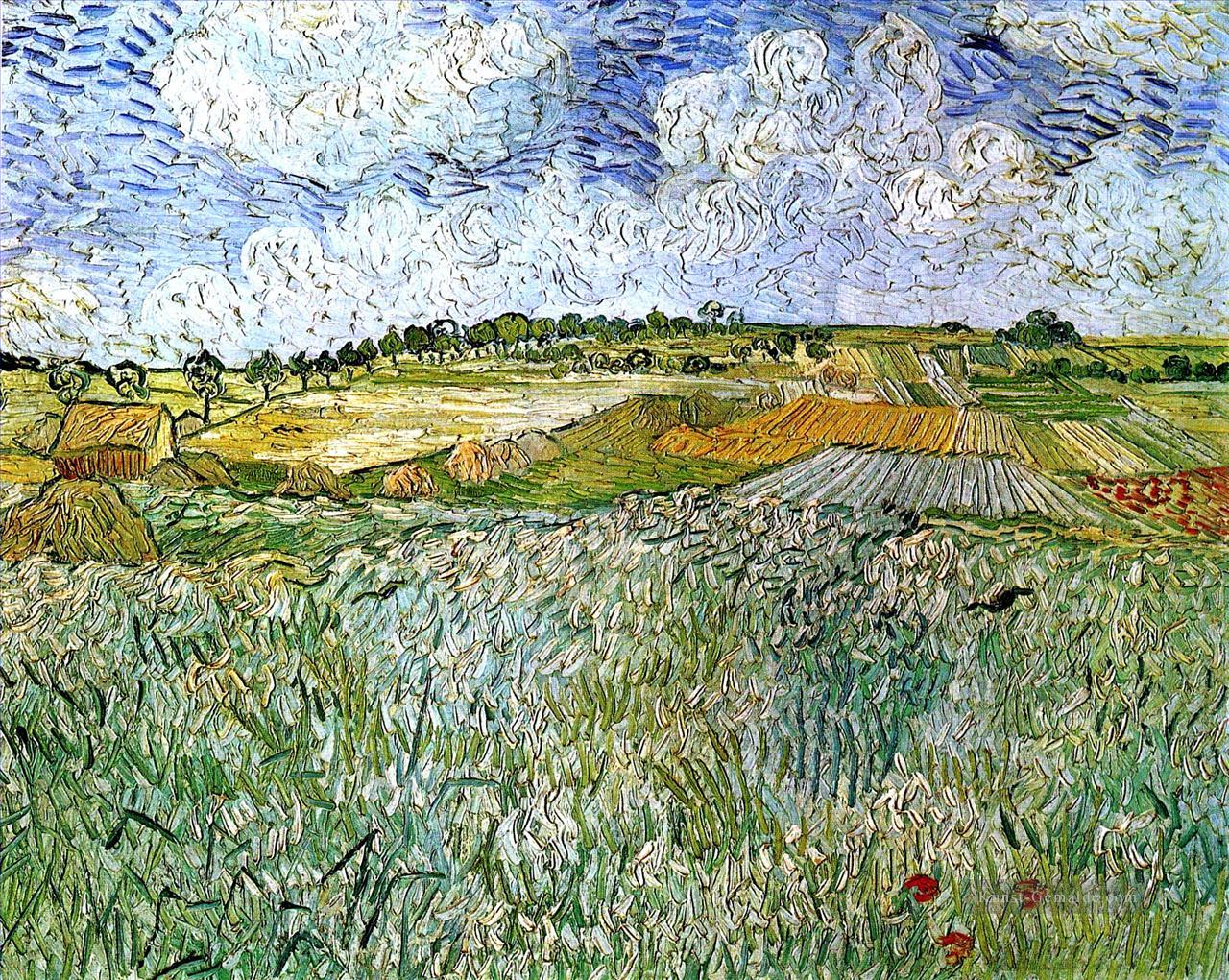 die Ebene bei Auvers Vincent van Gogh Ölgemälde